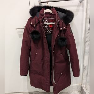 Moose Knuckles Stirling Parka M OXBLOOD